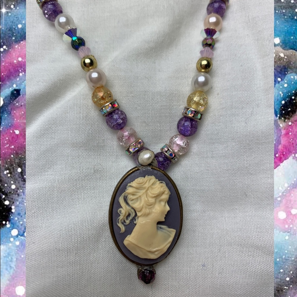 Portrait Pendant Necklace